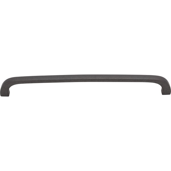 192 Mm Center-to-Center Gun Metal Square Slade Cabinet Pull